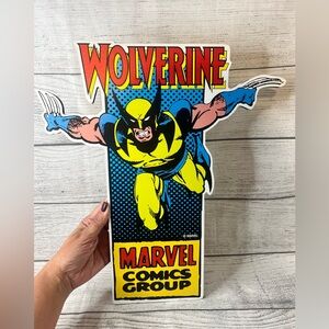 Marvel Wolverine wood Home Wall Decor 15 1/2 in tall